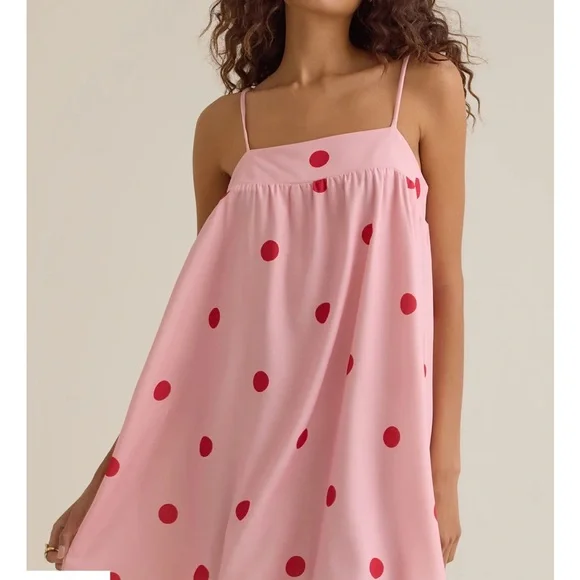 Altard state Pink Polka Dot dress - Picture 1 of 3
